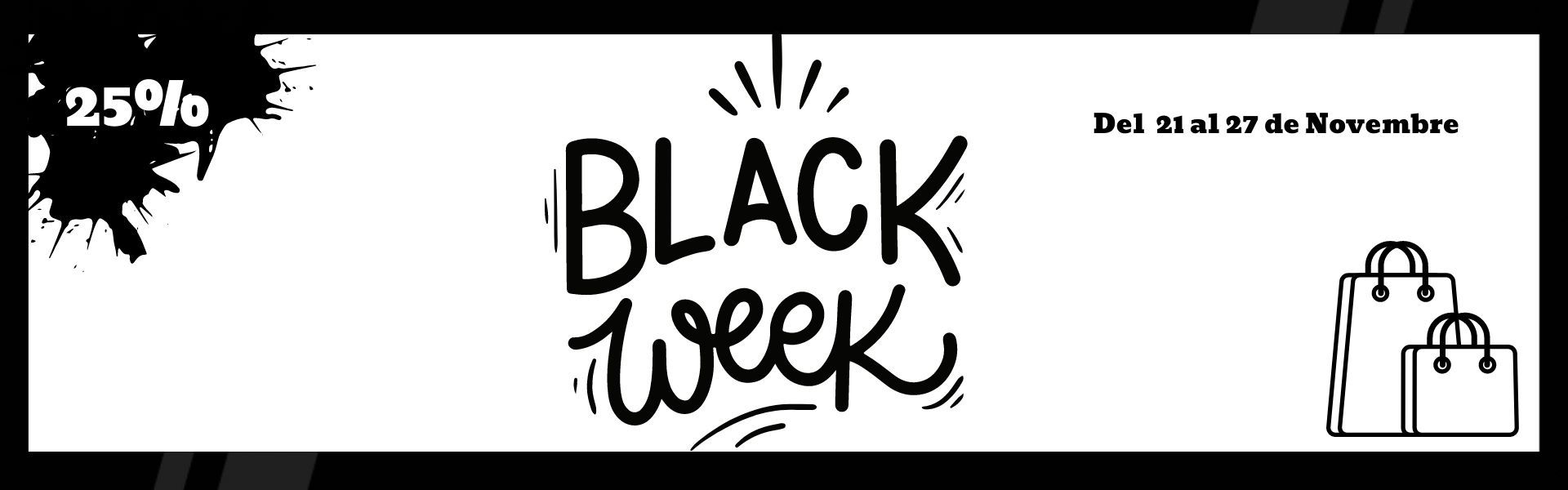 Black Week descuento black friday
