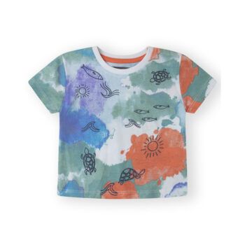 Camiseta de bebé niño ocean multicolor canada house