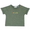 Camiseta de bebé niño BE WILD kaki chicco 05426