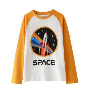 Camiseta de niño cohete space Newness Kids