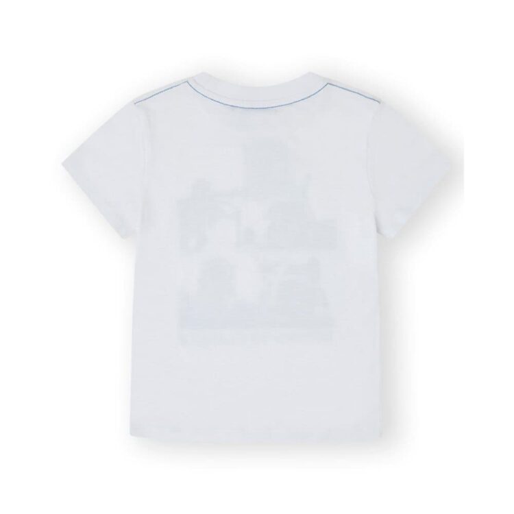 Camiseta de manga corta niño blanca canada house 24375021