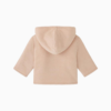 Chaqueta de bebé niña minitresor rosa con capucha canada house
