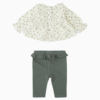 Conjunto de bebé niña minifleurs parte trasera canada house