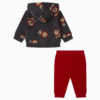 Conjunto de bebé niño bblioncub gris oscuro parte trasera canada house