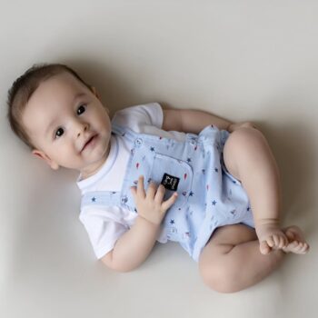 Conjunto de bebé niño peto y camiseta STARS yatsi 24111224