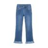 Pantalón de niña junior vaquero campana Newness Kids