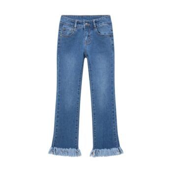 Pantalón de niña junior vaquero campana Newness Kids