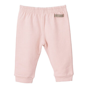 Pantalón felpa básico rosa Calamaro Baby