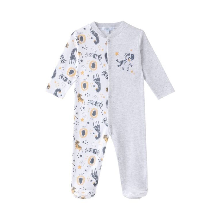 Pijama de bebé niño manga larga animales newness bbi71013