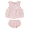 Vestido de bebé niña rosa con culot PRINCESS yatsi 24111284