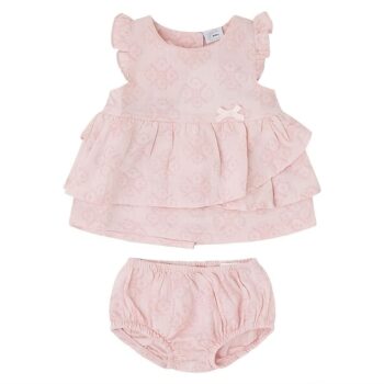 Vestido de bebé niña rosa con culot PRINCESS yatsi 24111284