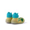 Zapatos de primeros pasos BigToes Chameleon para bebé con estampado de dinosaurio atras