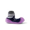 Zapatos de primeros pasos BigToes Chameleon para bebé con estampado Sneakers Blue cambio de color